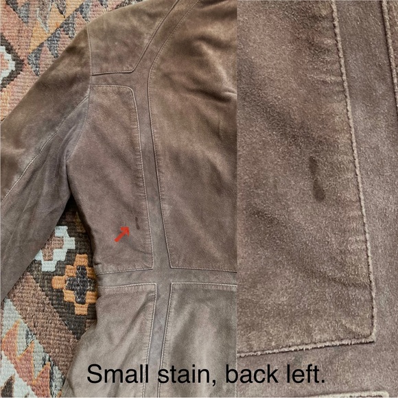 Elements by Vakko Brown suede blazer. - Picture 7 of 9